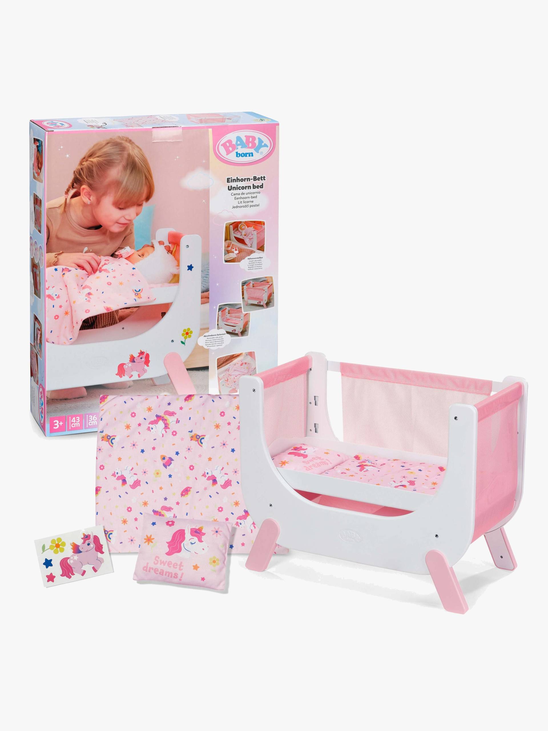 Baby Born Puppenzubehör Beistellbett Einhorn Baby Born Puppenzubehör Beistellbett Einhorn von Baby Born