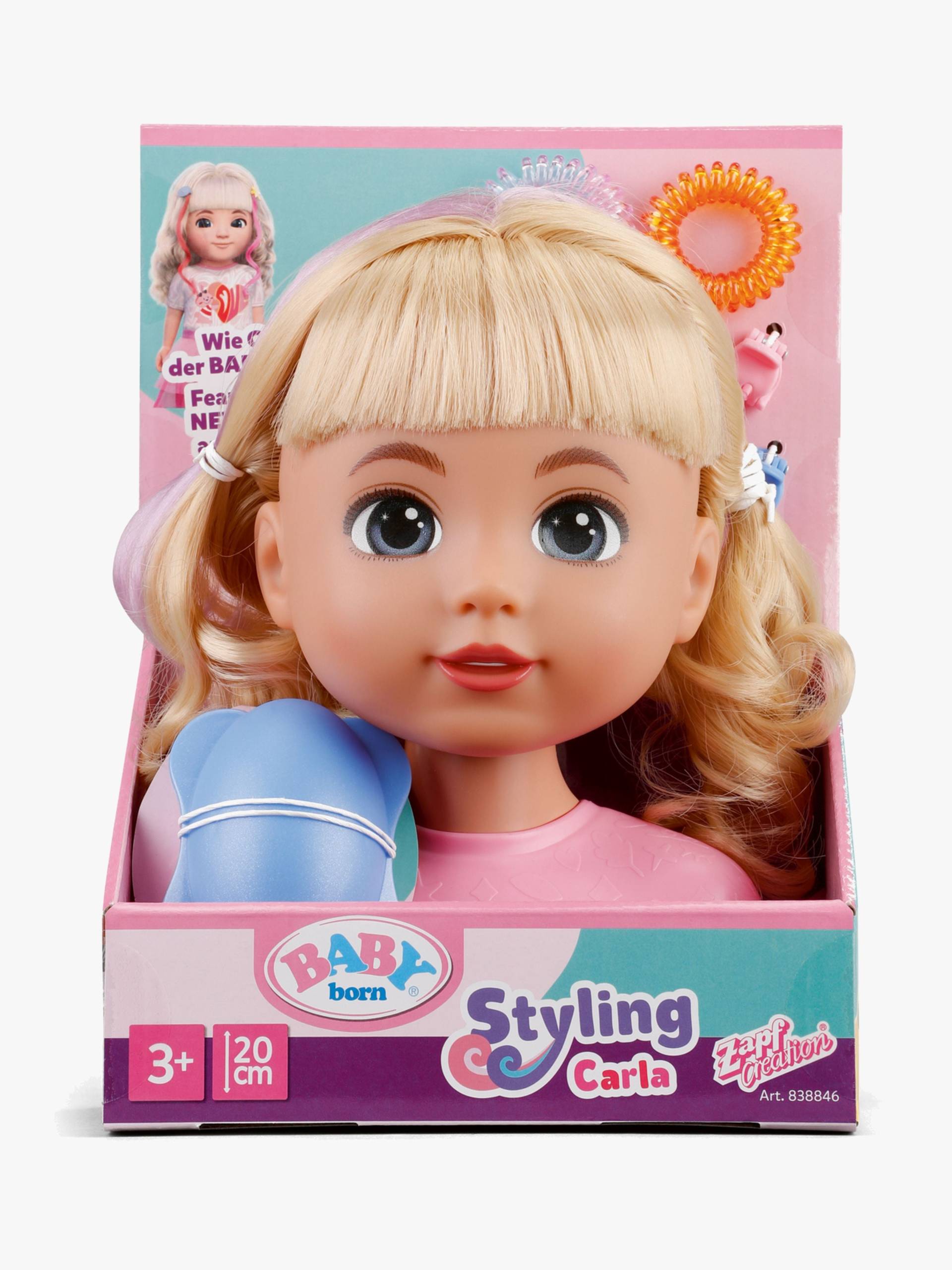Baby Born Stylingkopf Carla Baby Born Stylingkopf Carla von Baby Born