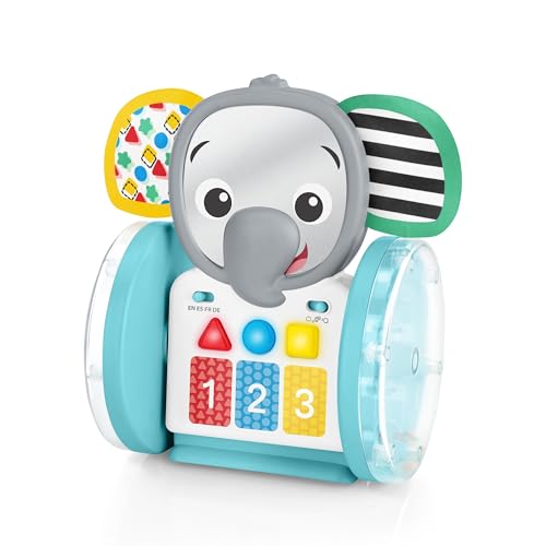 Baby Einstein Chase & Tap Earl Krabbelspielzeug, mit Spiegel und Musik, ab 6 Monaten von Baby Einstein