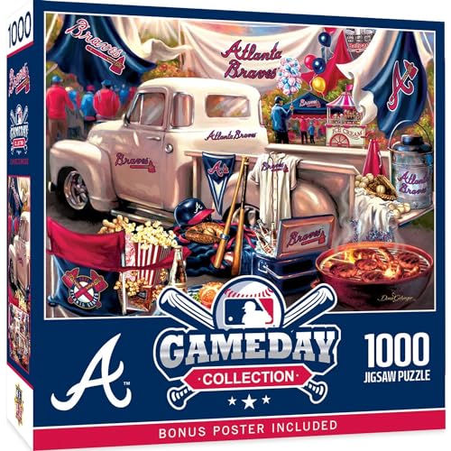 Baby Fanatic Atb1060: Atlanta Braves Gameday Puzzle, 1000 Teile von Baby Fanatic