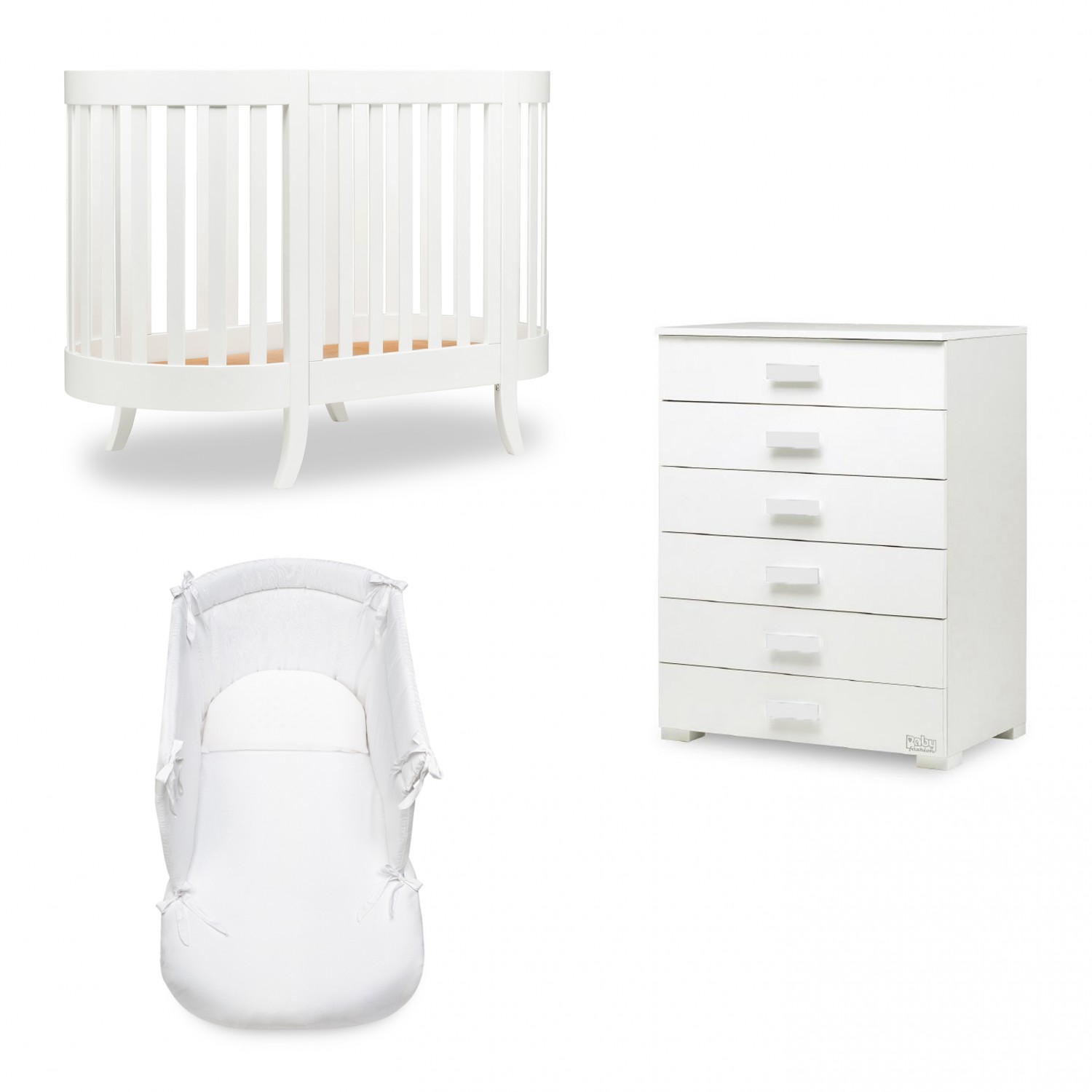 Weißes Agorà Babymode-Set von Baby Fashion