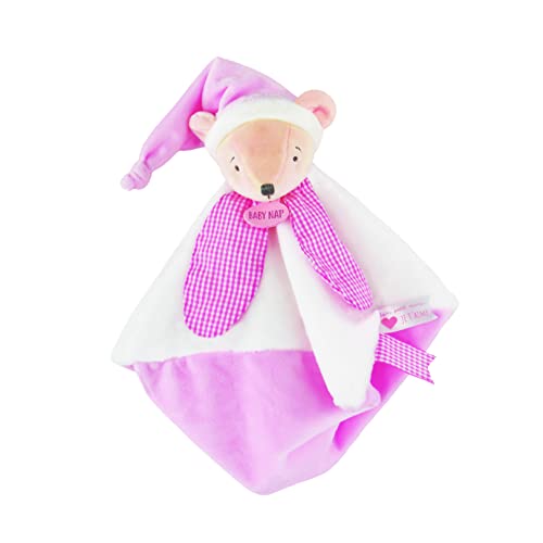 Baby Nat Plüschtier Bär Rosa – BN0718 – Rosa von Baby Nat