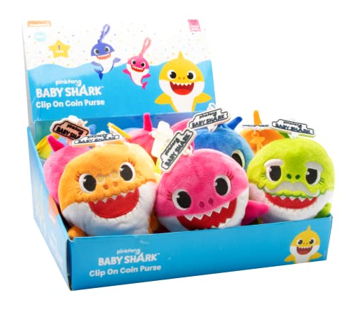 Baby Shark 7290104319693 Münzgeldbörse Spielzeug, Sortiert von Baby Shark