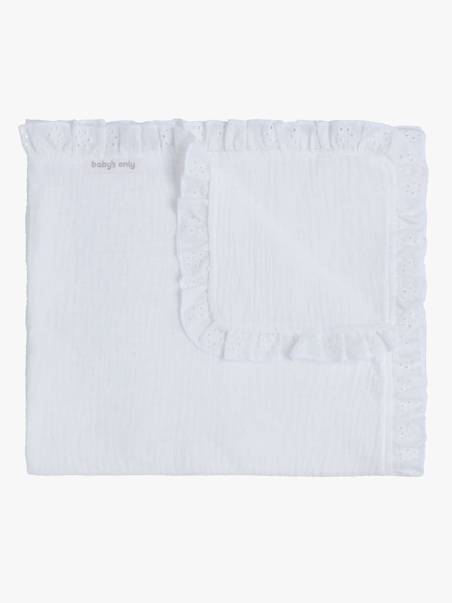 Baby's Only Cot Decke Calm, White Baby's Only Cot Decke Calm, White von Baby's Only