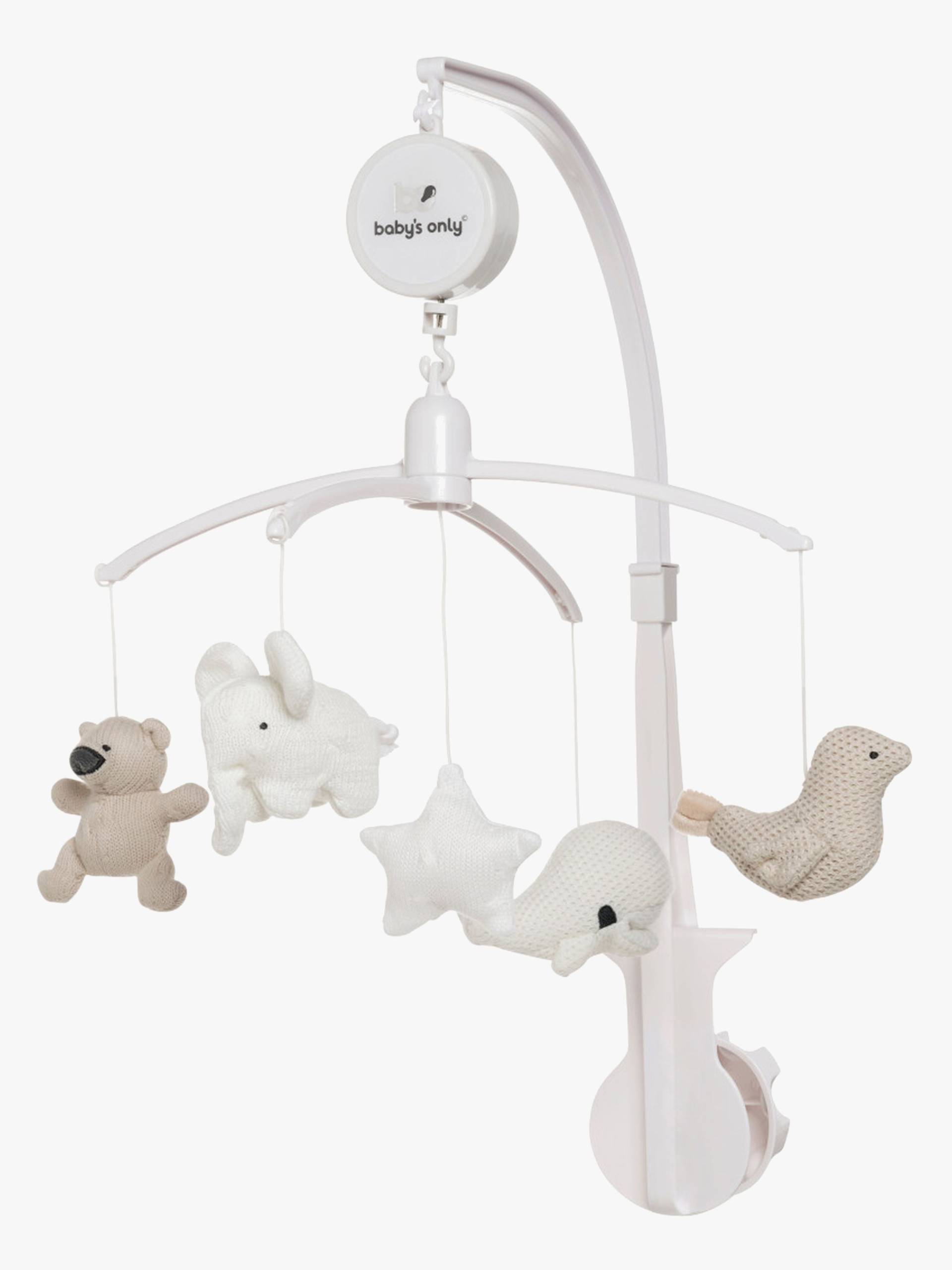 Baby's Only Mobile, Sand/White Baby's Only Mobile, Sand/White von Baby's Only