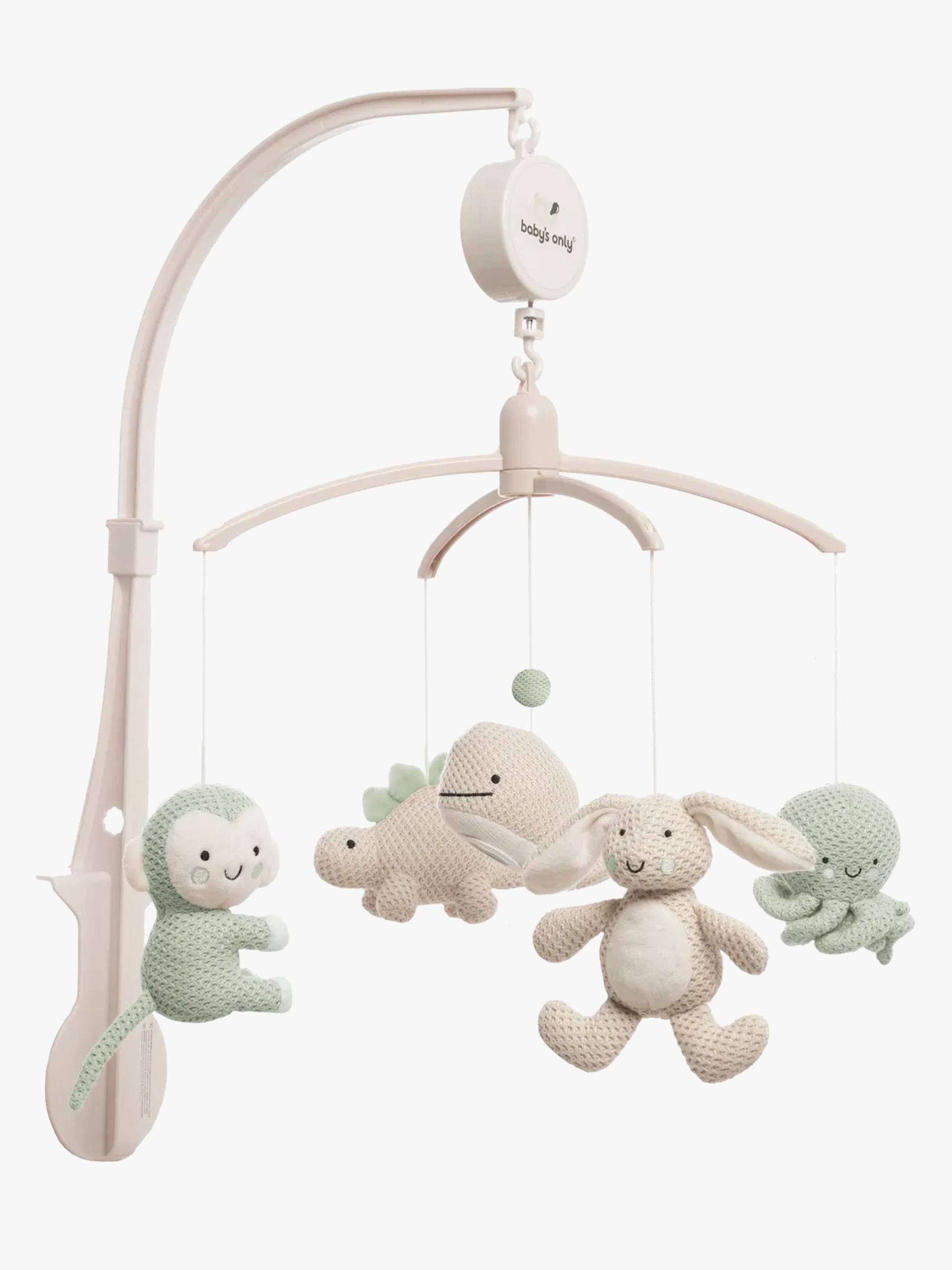 Baby's Only Musikmobile Animals, Laurel Green/Warm Linen Baby's Only Musikmobile Animals, Laurel Green/Warm Linen von Baby's Only