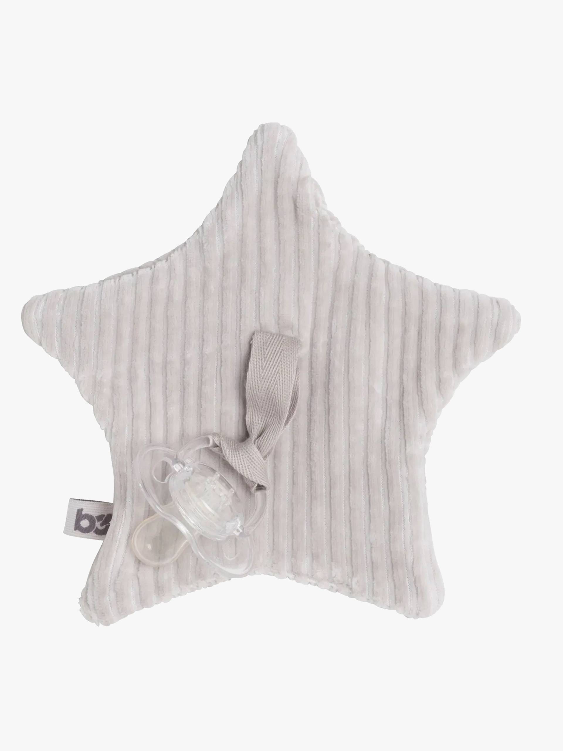 Baby's Only Schmusetuch mit Schnullerkette, Pebble Grey Baby's Only Schmusetuch mit Schnullerkette, Pebble Grey von Baby's Only