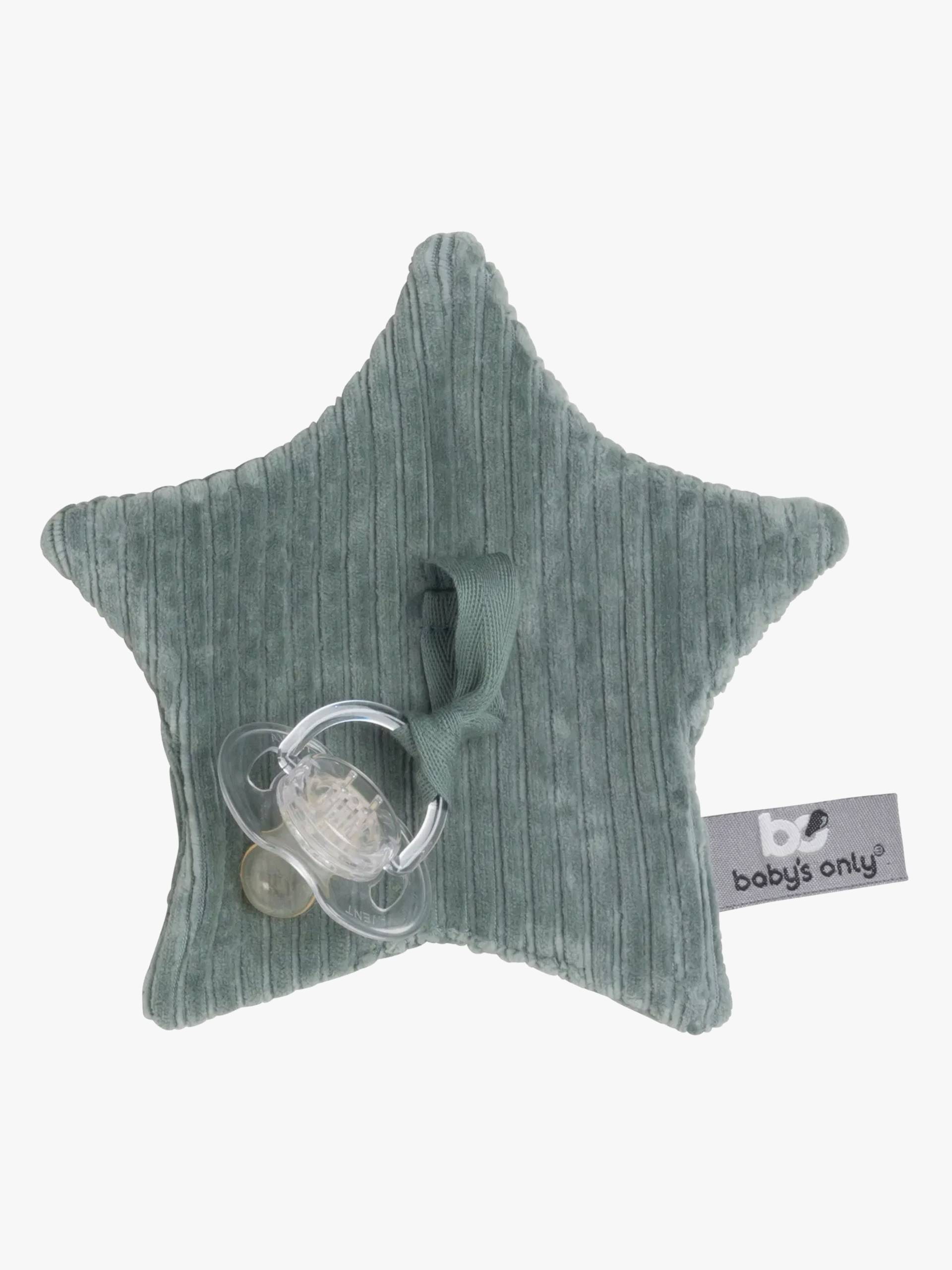 Baby's Only Schmusetuch mit Schnullerkette, Sea Green Baby's Only Schmusetuch mit Schnullerkette, Sea Green von Baby's Only