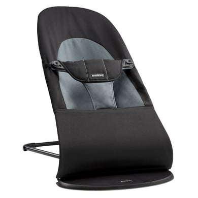 BABYBJÖRN Babywippe Balance Soft Schwarz/Dunkelgrau von BabyBjörn