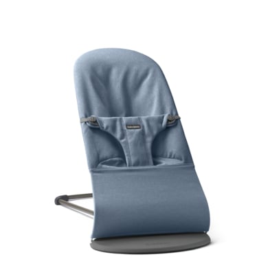 BABYBJÖRN Babywippe Bliss Gewebt Melange Blau von BabyBjörn