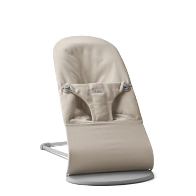 BABYBJÖRN Babywippe Bliss Gewebt Melange Hellbeige von BabyBjörn