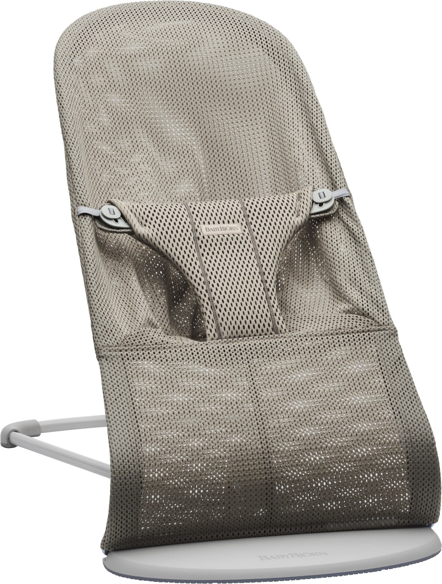 BabyBjörn Bliss Babywippe Mesh, Grau Beige von BabyBjörn