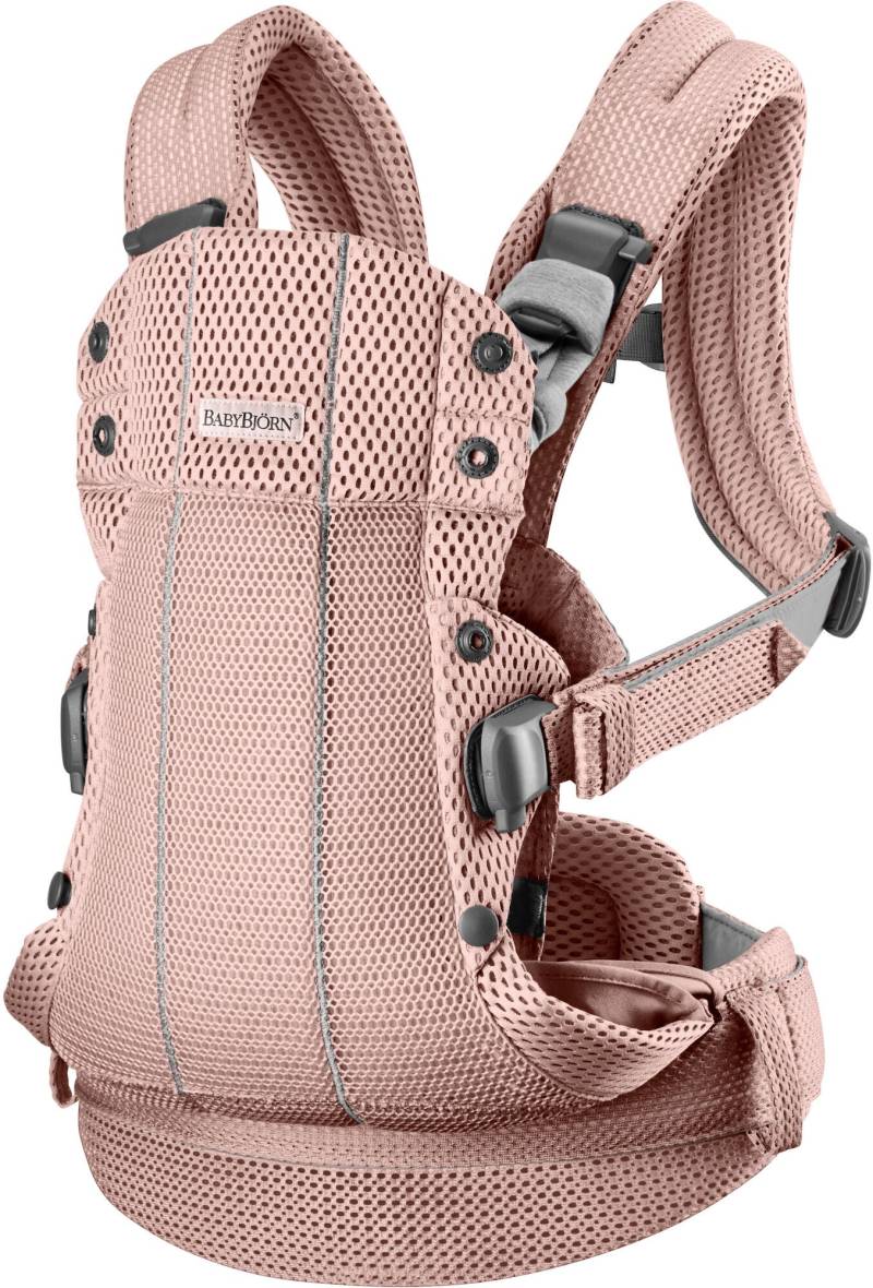 BabyBjörn Harmony Babytrage 3D Mesh, Rosa von BabyBjörn