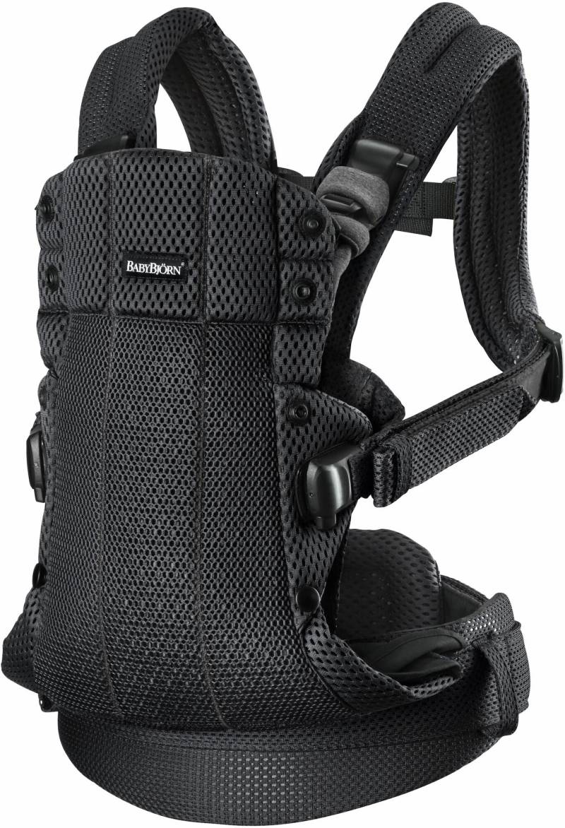 BabyBjörn Harmony Babytrage 3D Mesh, Schwarz von BabyBjörn