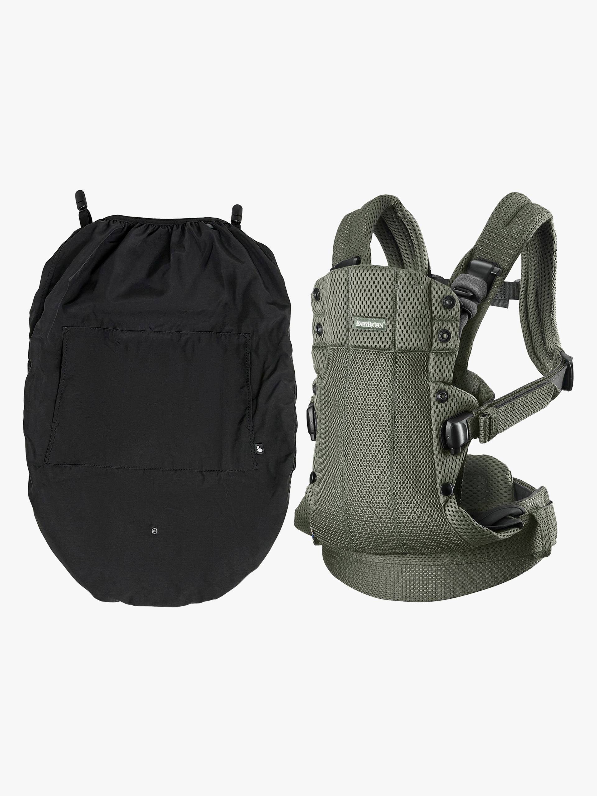 BabyBjörn Harmony Babytrage 3D Mesh inkl. Regenüberzug, Dunkelgrün BabyBjörn Harmony Babytrage 3D Mesh inkl. Regenüberzug, Dunkelgrün von BabyBjörn