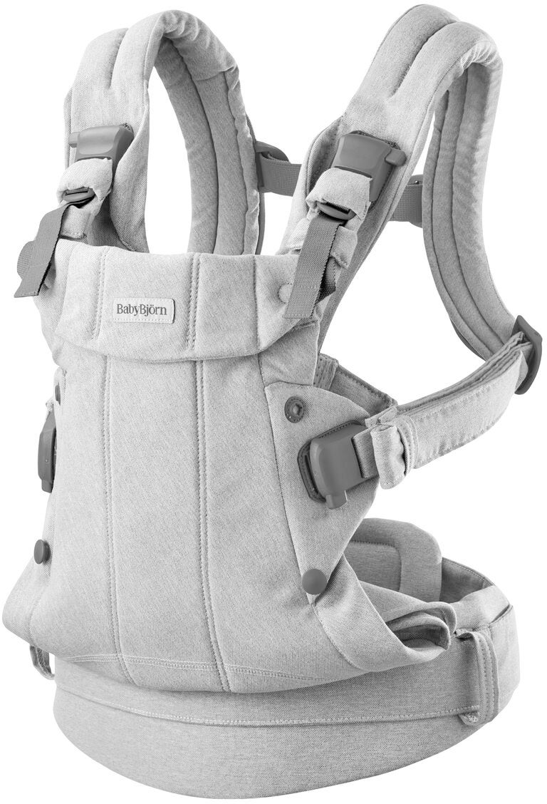 BabyBjörn Harmony Babytrage Gewebt, Light Grey Melange von BabyBjörn