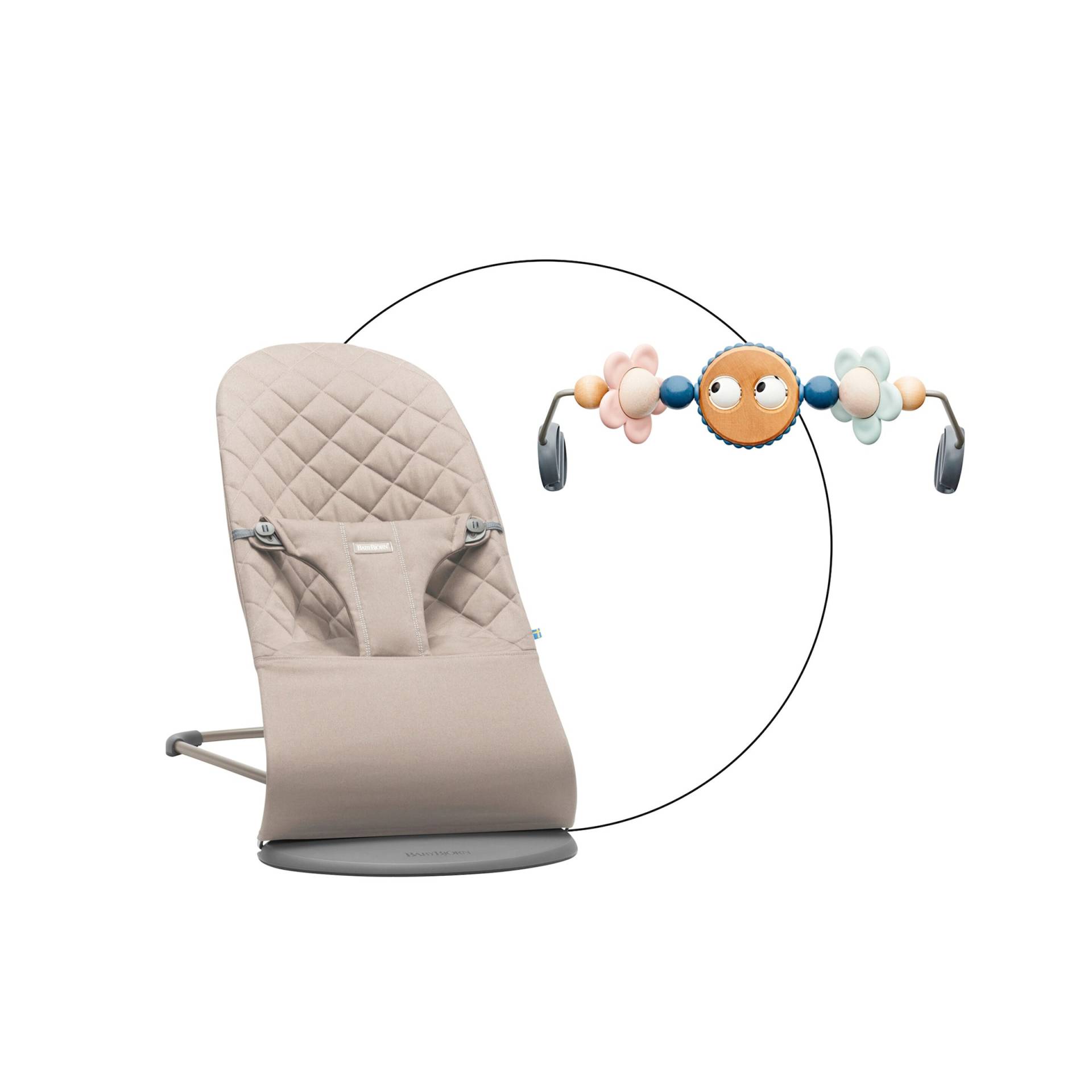 Babybjörn Bundle Babywippe Bliss gewebt inklusive Spielbogen Babybjörn Bundle Babywippe Bliss gewebt inklusive Spielbogen von BabyBjörn