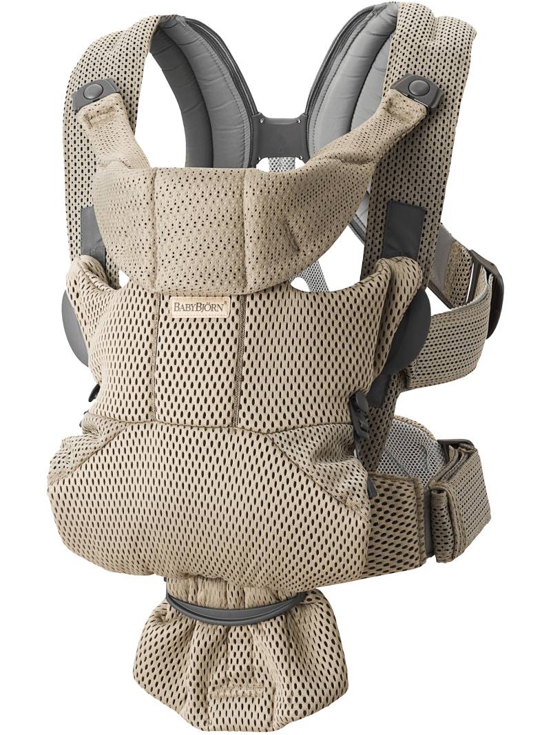 Babytrage Move - Grau beige / 3D-Netzstoff von BabyBjörn