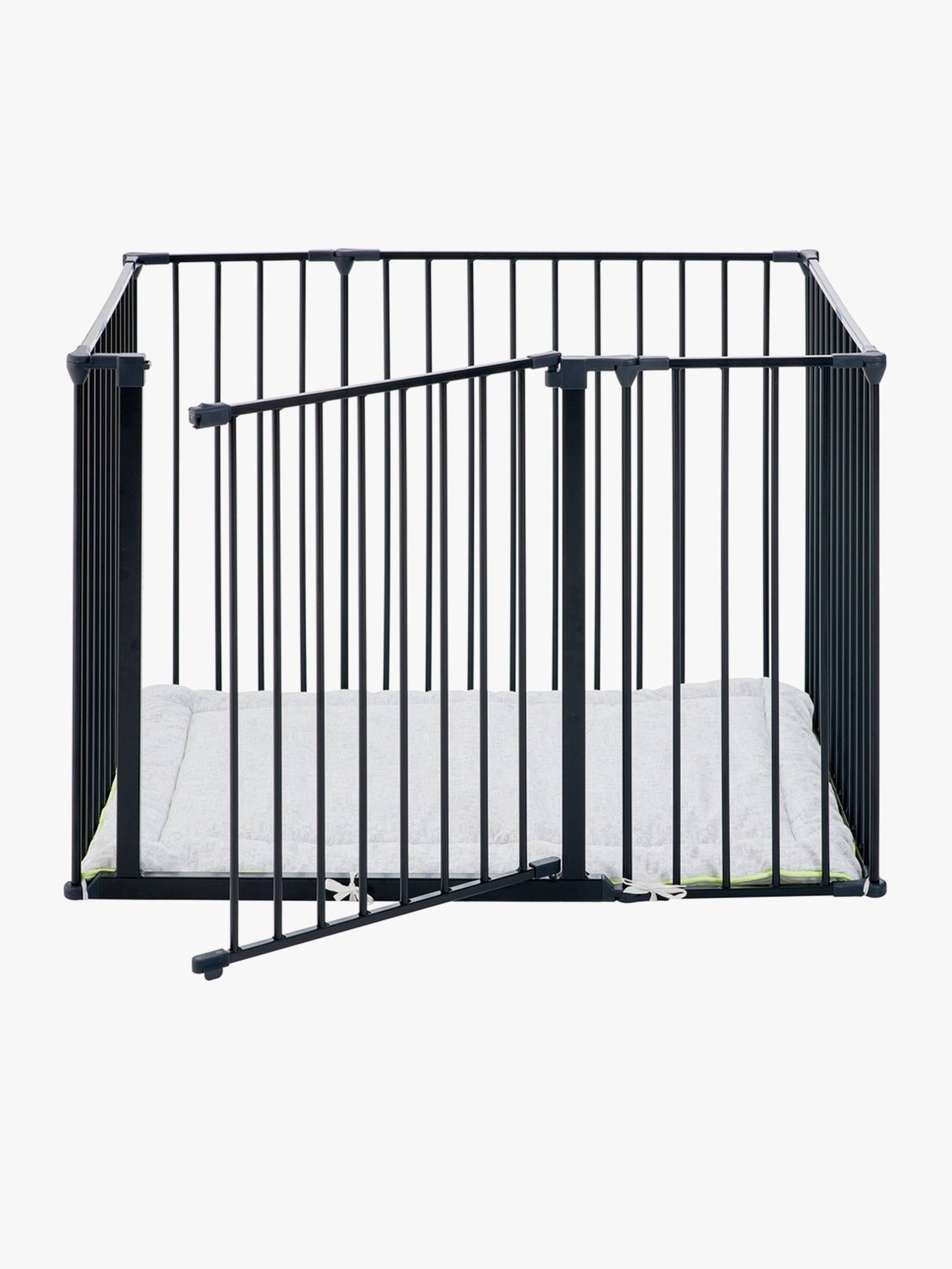 BabyDan Laufgitter Square 105x72x71 cm, Schwarz BabyDan Laufgitter Square 105x72x71 cm, Schwarz von BabyDan