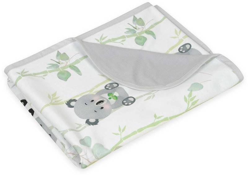 BabyMatex Bamboo Decke Koala 75x100, Gemustert von BabyMatex