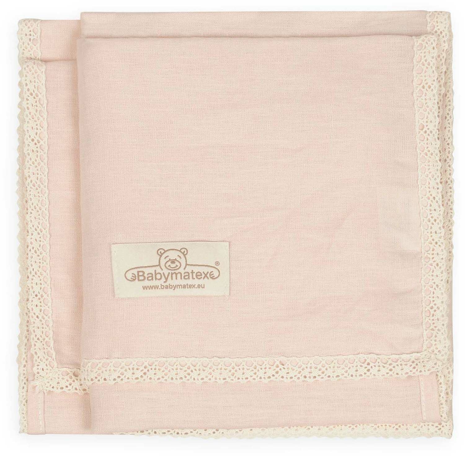 BabyMatex Decke 75x100 cm, Rosa von BabyMatex