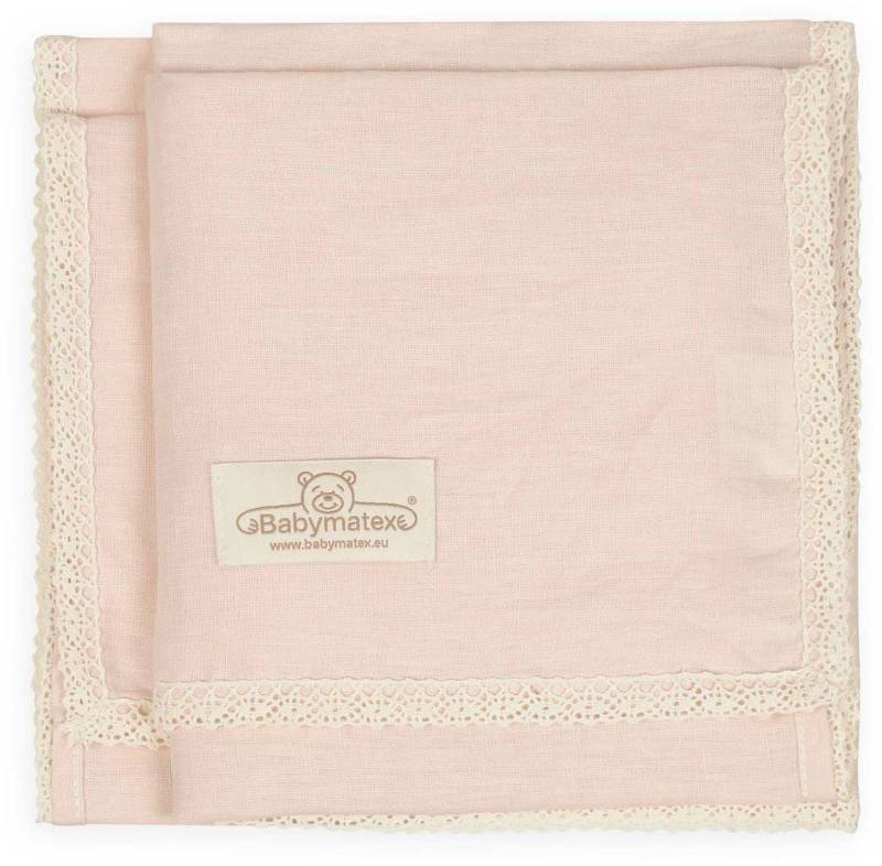 BabyMatex Decke 75x100 cm, Rosa von BabyMatex