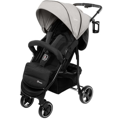 babyGO Kinderwagen Basket Grey Melange von Babygo