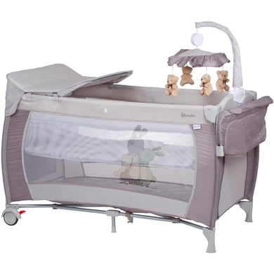 babyGO Reisebett Sleeper delux - beige von Babygo