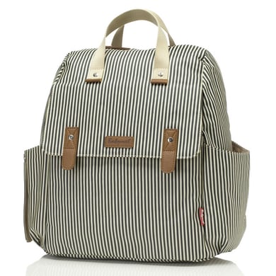 Babymel Wickelrucksack ECO Robyn Navy Stripe von Babymel