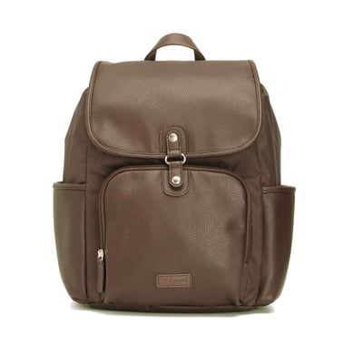 Babymel Wickelrucksack Freddie Vegan Leather Tan von Babymel