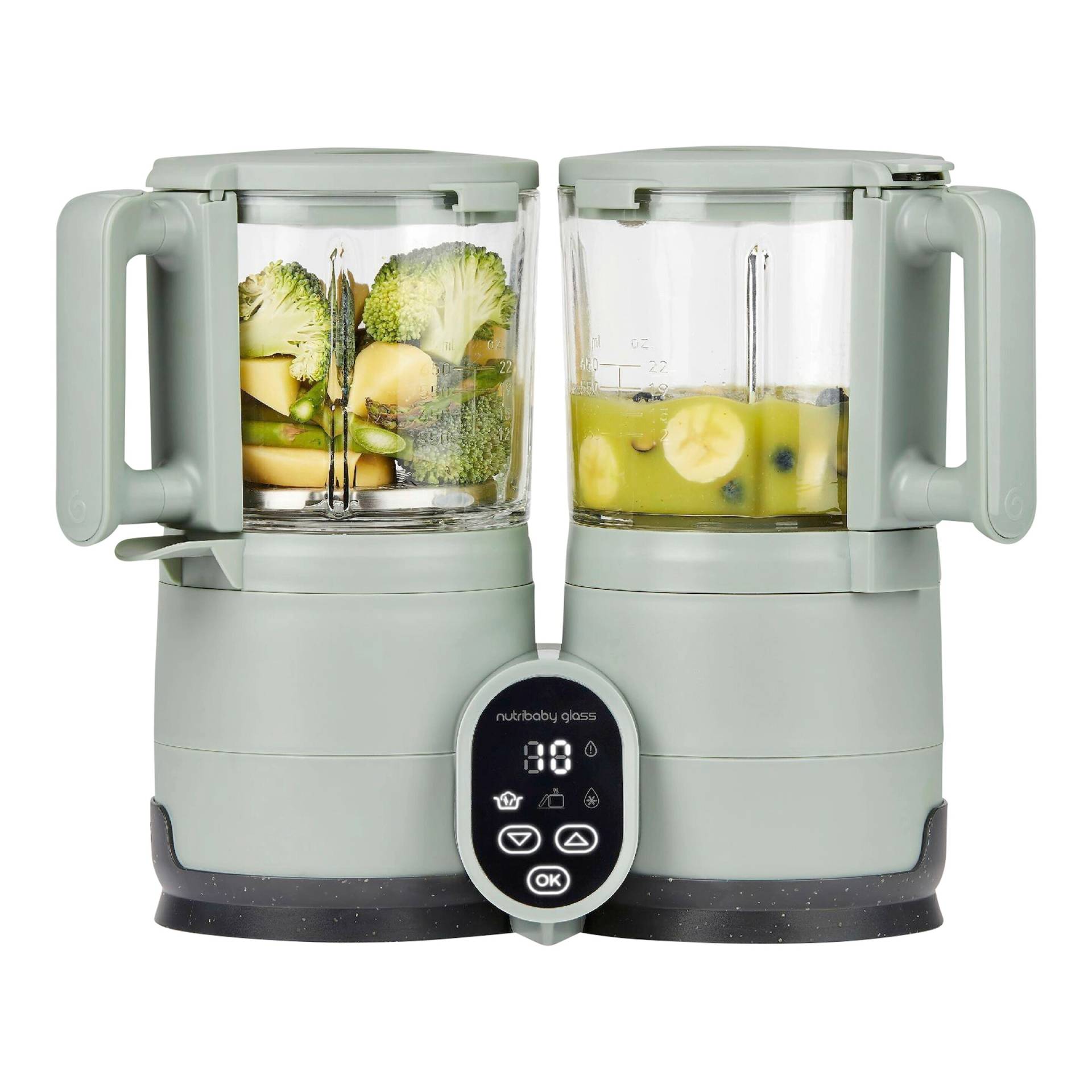 Babymoov Babynahrungszubereiter und Sterilisator Nutribaby Glass von Babymoov