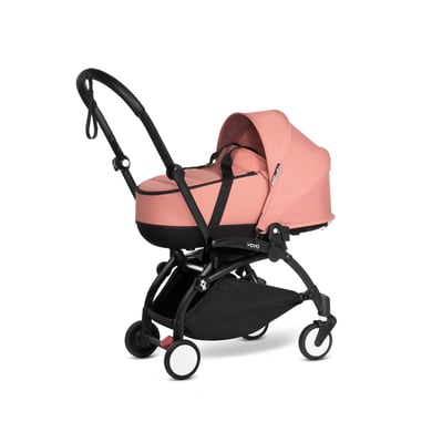 BABYZEN Kinderwagen YOYO2 0+ Black mit Liegewanne Ginger von Babyzen