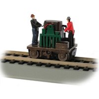 BACHMANN 46223 H0 Draisine "Gandy Dancer", 3-fach farblich sortiert von Bachmann