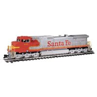 BACHMANN 90905 G Diesellok Dash-9 #635, Santa Fe von Bachmann