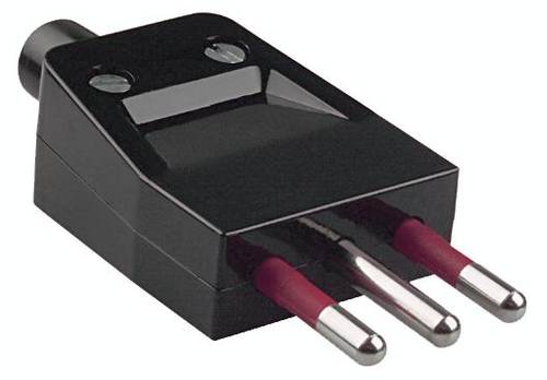 Bachmann 910.174 Schutzkontaktstecker Kunststoff 250V Schwarz IP20 von Bachmann