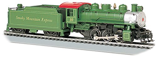 Bachmann Industries Züge Ball 0–6 mit Rauch & Kurze Strecken Tender Smoky Mountain # 99 HO Maßstab Dampflokomotive von Bachmann