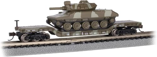 Bachmann Spur N Schwerlastwagen United States Army mit Sheridan Panzer von Bachmann