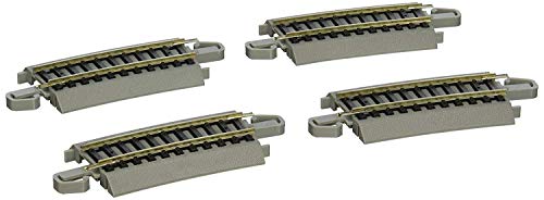 Bachmann Züge Schnappverschluss E-Z Track EIN Drittel Abschnitt 45,7 cm Radius Gebogenes Gleis (4/Karte) von Bachmann