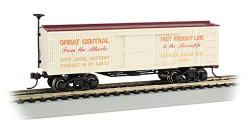Old-Time Box Car - New York Central & Hudson Railroad - HO Scale Old-Time Box Car - New York Central & Hudson Railroad - HO Scale von Bachmann