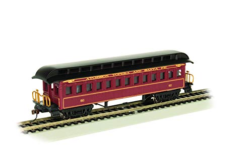 Spur H0 - Personenwagen Old-Time Wood Coach Santa Fe von Bachmann