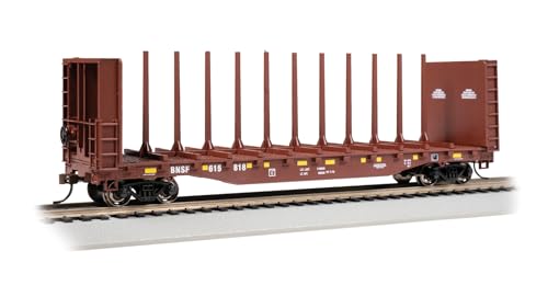 Spur HO - Bachmann 52' Centerbeam Bulkhead Flatcar BNSF Railway von Bachmann