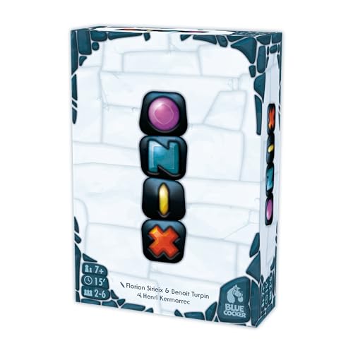 Onix – Kartenspiel – Sammelspiel – für 2 bis 6 Spieler – Reflexion, Taktik, Strategie – französische Version – 7 Jahre und älter – Blue Cocker – Blackrock Games von BYUP