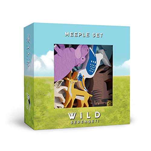 Wild Serengeti Extra Meeple Set (Exp.) (engl.) von Bad Comet