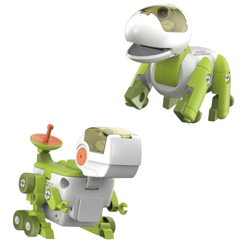 Baeroly Raumschiffe Transforming Toy Eine abnehmbare Morphing Rakete und Mond Rover Space Shuttle Spielzeugset für Kinder ab 5 Jahren Jungen, Mädchen von Baeroly