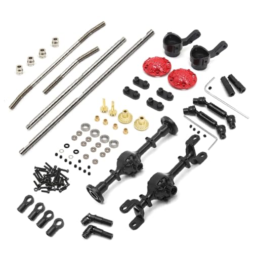 Baeroprki Für C14 C24 C34 C44 C54 B14 B24 Metall Vorderachse und Antriebswelle Kit 1/16 RC Auto Upgrade Teile Zubehör von Baeroprki