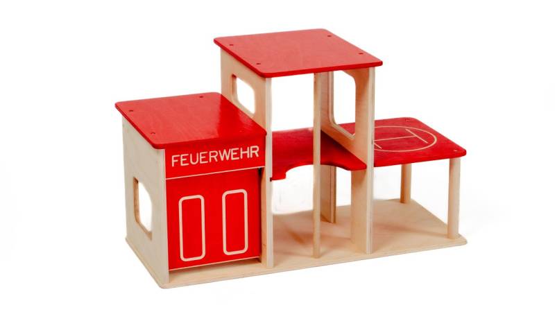 Feuerwache Holz, Bätz Holzspielwaren von Bätz Holzspielwaren