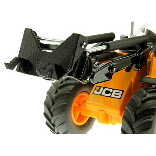 Adapter Siku Heckkupplung an Siku JCB 435S Agri Radlader 3663 von Baggerheld