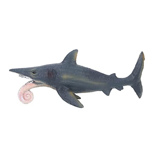 Bagima Lamm-Teddy-Tiermodelle, Simulationsmodell, Lebensecht, Lebendig, Pädagogisches Helicoprion-Modell, Spielzeug, Meerestierspielzeug über 3 Jahre Alt von Bagima