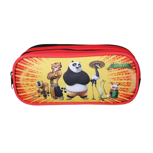 Bagtrotter Schulranzen 2 Fächer Kung Fu Panda Rot von Bagtrotter