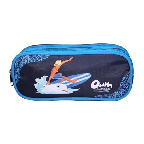 Bagtrotter Schulranzen mit 2 Fächern Oum Le Dauphin Bleu von Bagtrotter